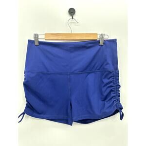 DSG Momentum Womens ultra high rise yoga short, NWT, Blue